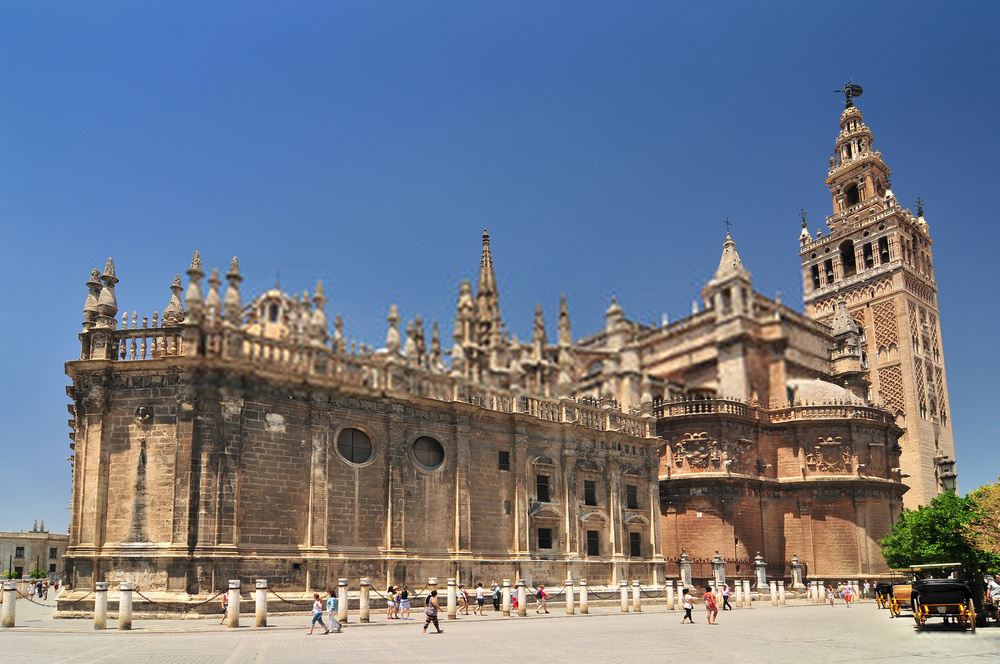 Catedral de Sevilha e Alcazar Real - Pontos Turísticos da Espanha